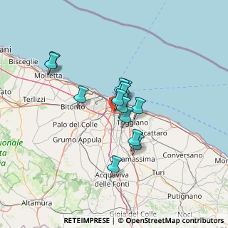 Mappa Via Camillo Rosalba, 70100 Bari BA, Italia (10.64231)