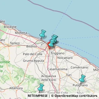 Mappa Via Camillo Rosalba, 70100 Bari BA, Italia (29.313)