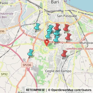 Mappa Via Camillo Rosalba, 70100 Bari BA, Italia (1.50583)