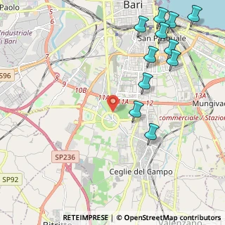 Mappa Via Camillo Rosalba, 70100 Bari BA, Italia (2.86909)