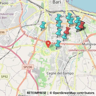 Mappa Via Camillo Rosalba, 70100 Bari BA, Italia (2.58)