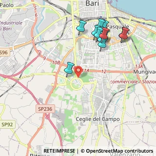 Mappa Via Camillo Rosalba, 70100 Bari BA, Italia (2.44308)