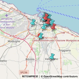Mappa Via Camillo Rosalba, 70100 Bari BA, Italia (3.76)