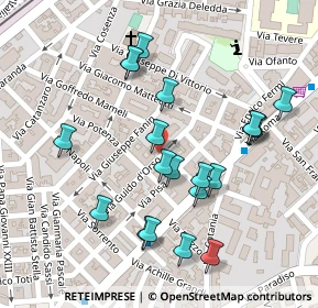 Mappa Via Guido Dorso, 70026 Modugno BA, Italia (0.13)