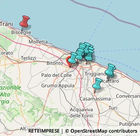 Mappa Via Paisiello, 70026 Modugno BA, Italia (10.91417)