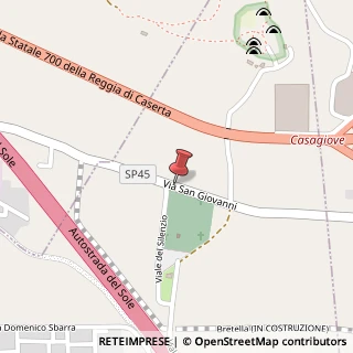 Mappa Via s. giovanni 2, 81020 Casapulla, Caserta (Campania)
