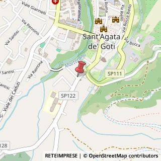Mappa Via Sant'Antonio Abate, 7-17, 82019 Sant'Agata de' Goti, Benevento (Campania)