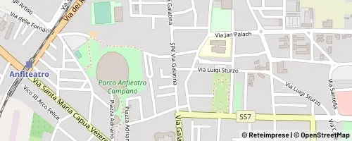 Mappa Santa Maria Capua Vetere