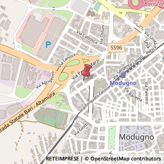 Mappa Via Paisiello, 1, 70026 Modugno, Bari (Puglia)