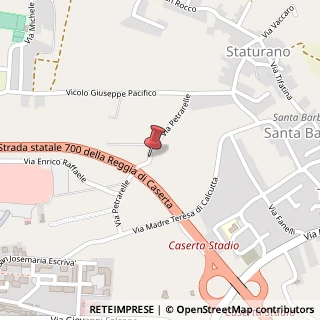 Mappa Via Petrarella, 81100 Caserta, Caserta (Campania)