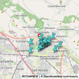 Mappa Via Gennaro Tescione, 81100 Caserta CE, Italia (1.2665)