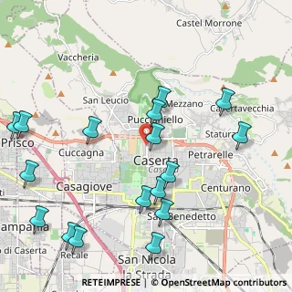 Mappa Via Gennaro Tescione, 81100 Caserta CE, Italia (2.71235)