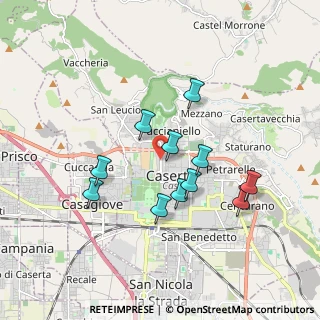 Mappa Via Gennaro Tescione, 81100 Caserta CE, Italia (1.69909)