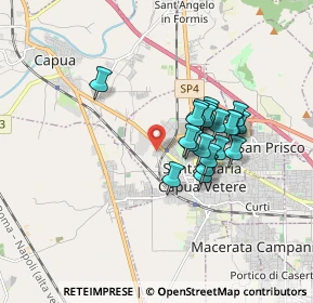 Mappa Via Giuseppe di Vittorio, 81055 Santa Maria Capua Vetere CE, Italia (1.4685)
