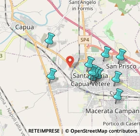 Mappa Via Giuseppe di Vittorio, 81055 Santa Maria Capua Vetere CE, Italia (1.98455)