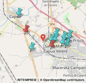 Mappa Via Giuseppe di Vittorio, 81055 Santa Maria Capua Vetere CE, Italia (1.8075)