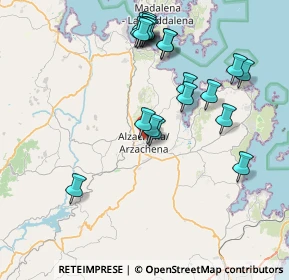 Mappa Via Nizza, 07021 Arzachena SS, Italia (8.5665)