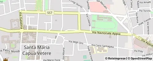 Mappa Santa Maria Capua Vetere