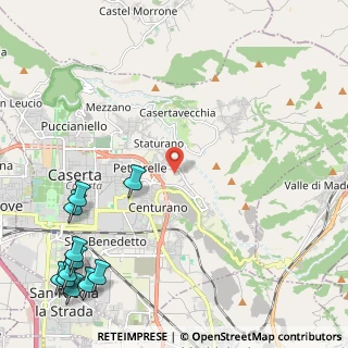 Mappa Tuoro, 81100 Caserta CE, Italia (3.69364)