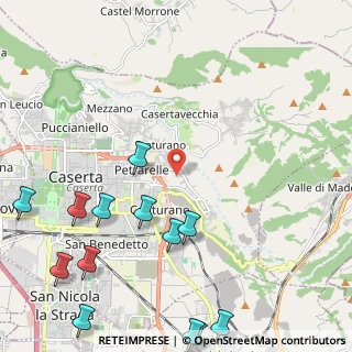Mappa Tuoro, 81100 Caserta CE, Italia (3.41286)