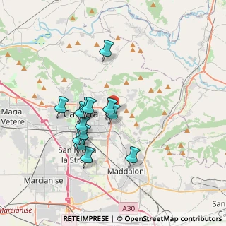 Mappa Tuoro, 81100 Caserta CE, Italia (3.43308)