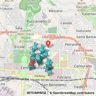 Mappa Via Eleuterio Ruggiero, 81100 Caserta CE, Italia (0.978)