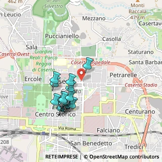 Mappa Via Eleuterio Ruggiero, 81100 Caserta CE, Italia (0.9045)