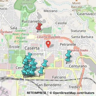 Mappa Via Antonio Canova, 81100 Caserta CE, Italia (1.469)