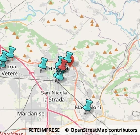 Mappa Via Pablo Neruda, 81100 Caserta CE, Italia (3.76583)