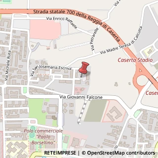 Mappa Via Pablo Neruda, 3, 81100 Caserta, Caserta (Campania)