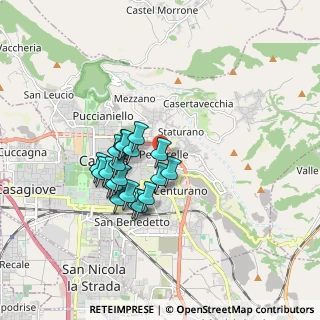 Mappa Via Pablo Neruda, 81100 Caserta CE, Italia (1.477)