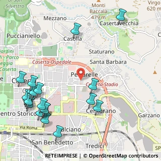 Mappa Via Pablo Neruda, 81100 Caserta CE, Italia (1.5075)