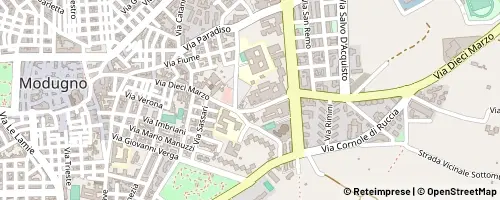 Mappa Modugno