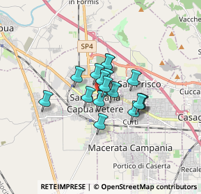 Mappa Via dei Ramari, 81055 Santa Maria Capua Vetere CE, Italia (1.06471)