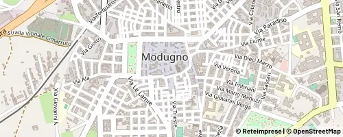 Mappa Modugno