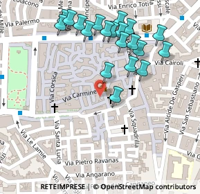 Mappa Piazza del Popolo, 70026 Modugno BA, Italia (0.142)