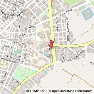 Mappa Via X Marzo, 59/g, 70026 Modugno, Bari (Puglia)