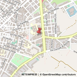 Mappa Via 10 Marzo, 110/P, 70026 Modugno, Bari (Puglia)