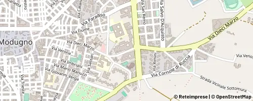 Mappa Modugno