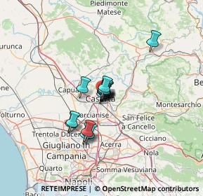 Mappa Caserma Gen. Amico, 81100 Caserta CE, Italia (7.96667)