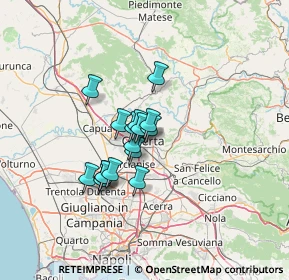 Mappa Caserma Gen. Amico, 81100 Caserta CE, Italia (9.45875)