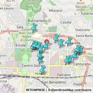 Mappa Via E. Ruggiero, 81100 Caserta CE, Italia (0.9655)