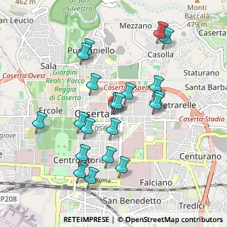 Mappa Via E. Ruggiero, 81100 Caserta CE, Italia (0.998)