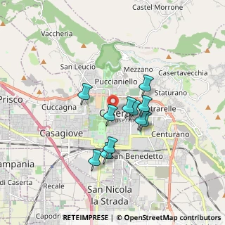 Mappa Largo Ernesto Paglione, 81100 Caserta CE, Italia (1.38818)