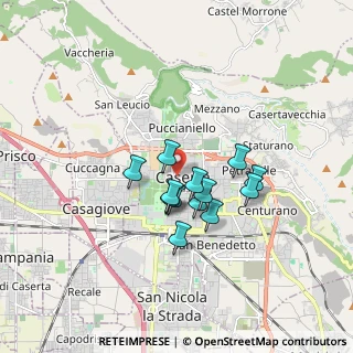 Mappa Largo Ernesto Paglione, 81100 Caserta CE, Italia (1.31615)