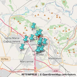 Mappa Largo Ernesto Paglione, 81100 Caserta CE, Italia (2.5825)