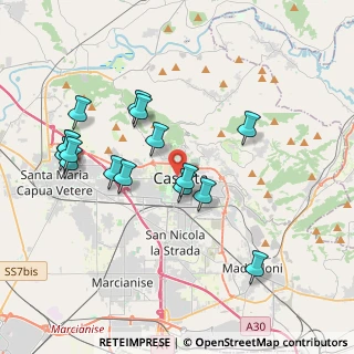 Mappa Difronte scuola allievi polizia, 81100 Caserta CE, Italia (4.14438)