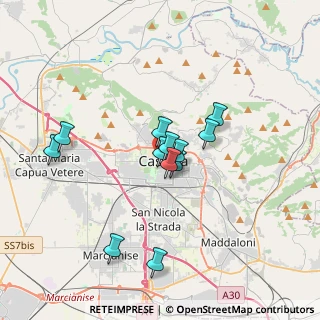 Mappa Difronte scuola allievi polizia, 81100 Caserta CE, Italia (3.05917)