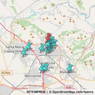 Mappa Difronte scuola allievi polizia, 81100 Caserta CE, Italia (2.59385)