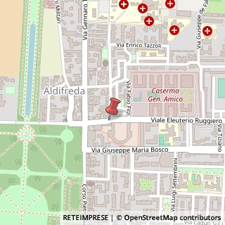 Mappa Via Eleuterio Ruggiero,  18, 81100 Caserta, Caserta (Campania)